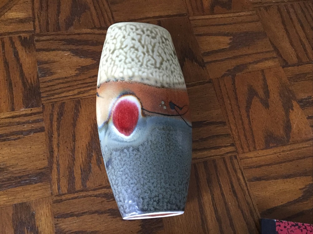 Ceramic Pottery Vase 10” EUC! Possibly Southwest?