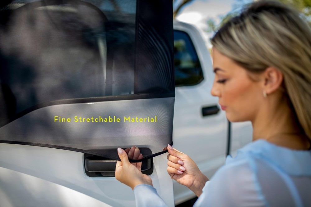 Large SUVs Compact Vans Front Window Screens for Camping Front Window Sun Sha...