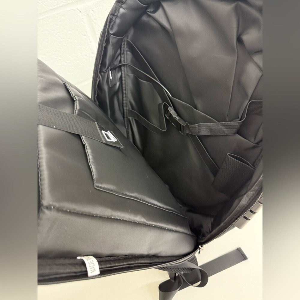 Hard shell Glossy Black Gaming Laptop Backpack