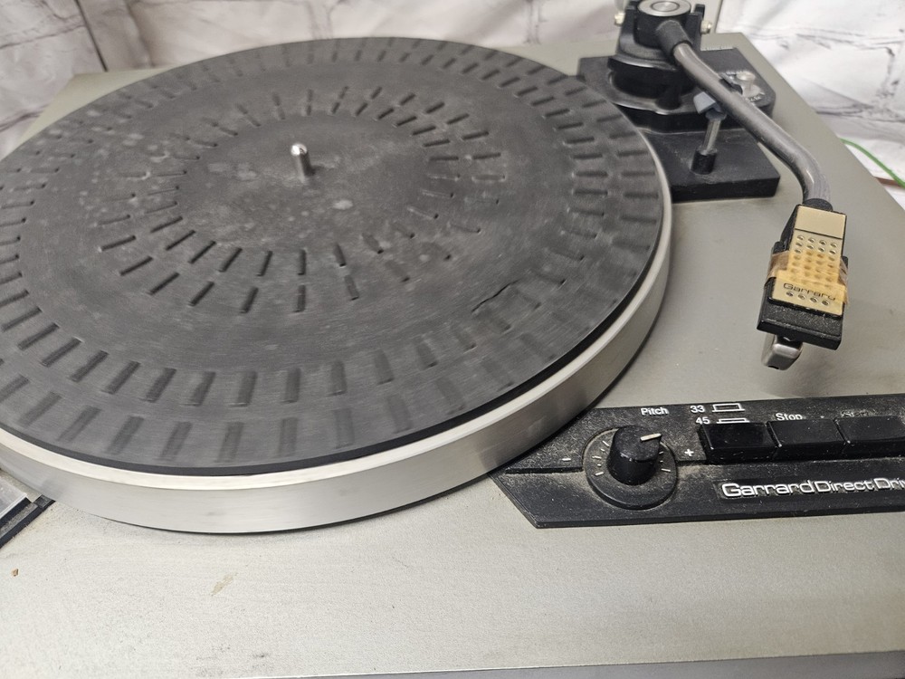 Garrard Direct Drive Turntable DD75 Tested, Functioning