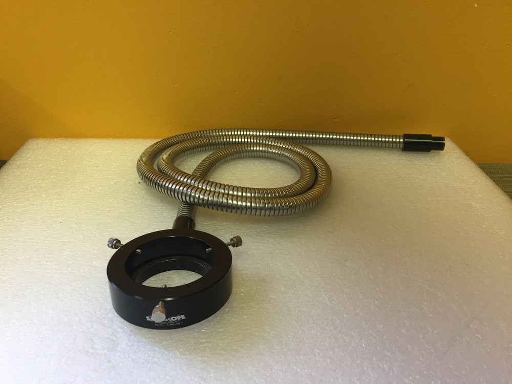 Scienscope Annular 58" L Flex Cable, Fiber Optic Light Ring Illuminator. Tested!