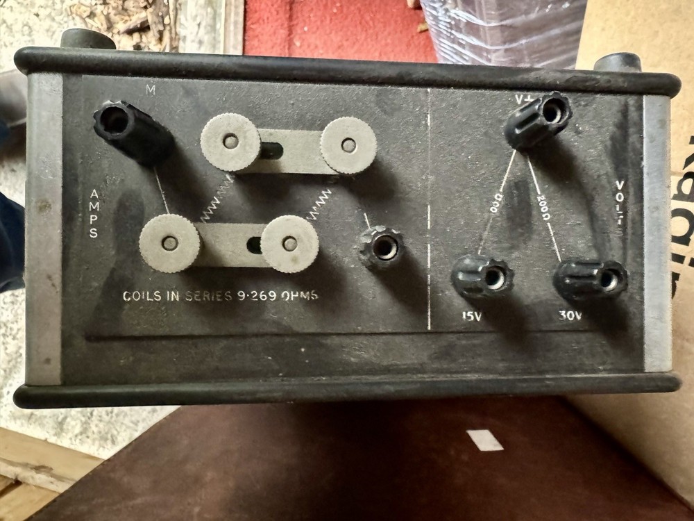 Crompton Vintage Watt Meter