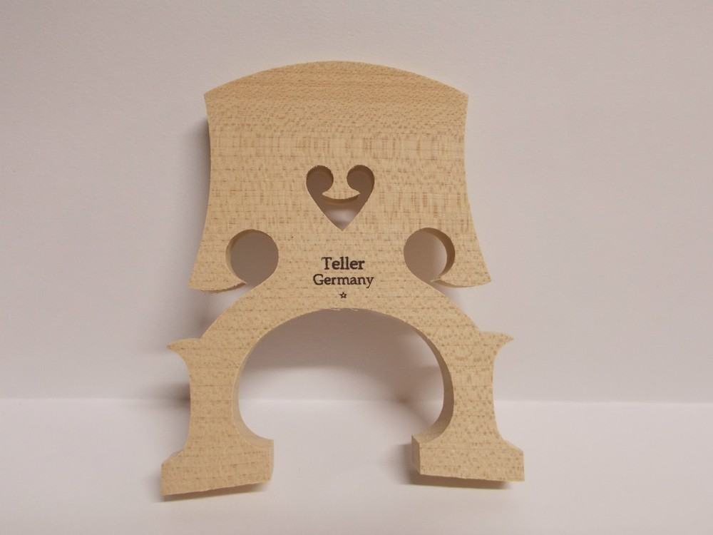 Genuine Josef Teller Cello Bridge Model #2  1/4"