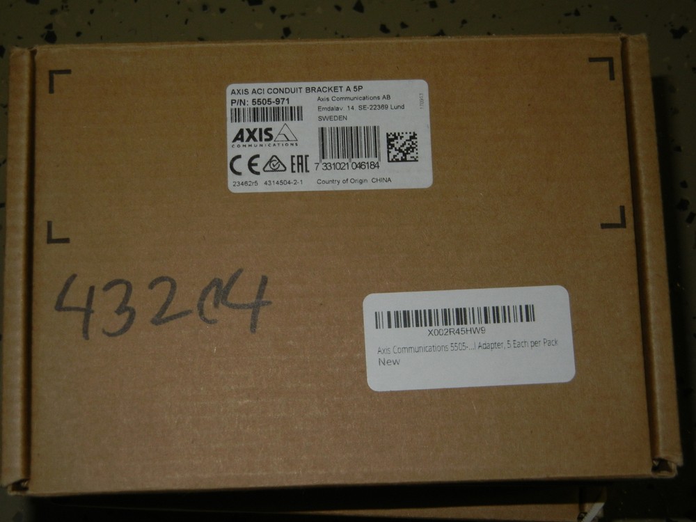 Lot 20 Axis Security Camera ACI Conduit Brackets 5505-971