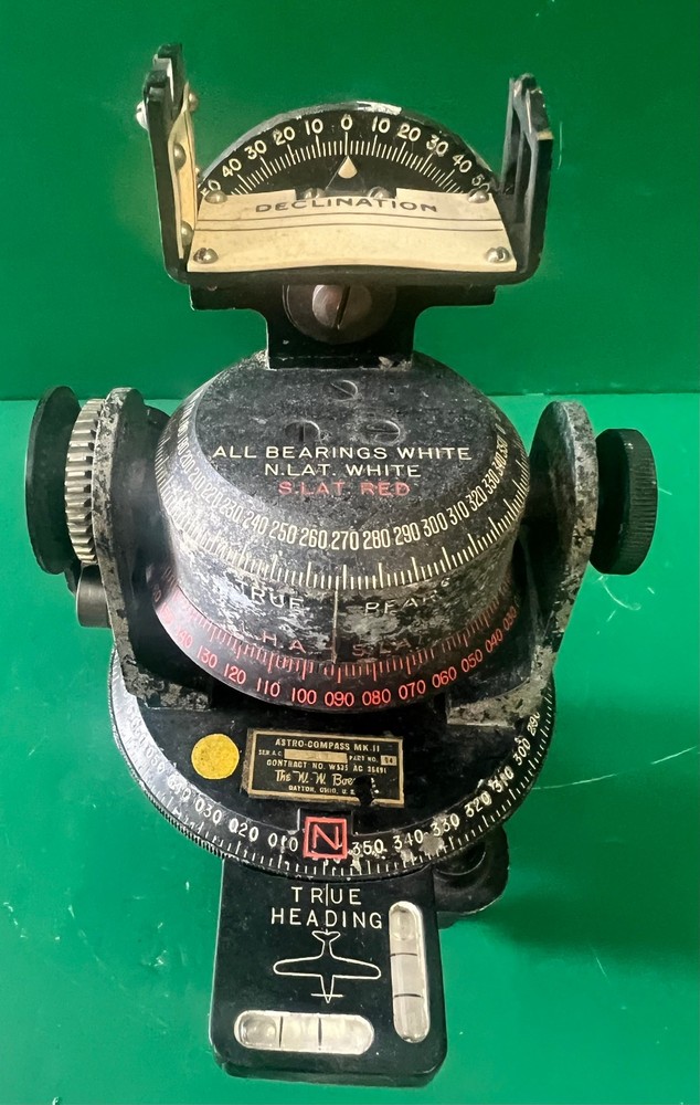 R.C.A.F. MKII NAVIGATIONAL COMPASS W/CASE