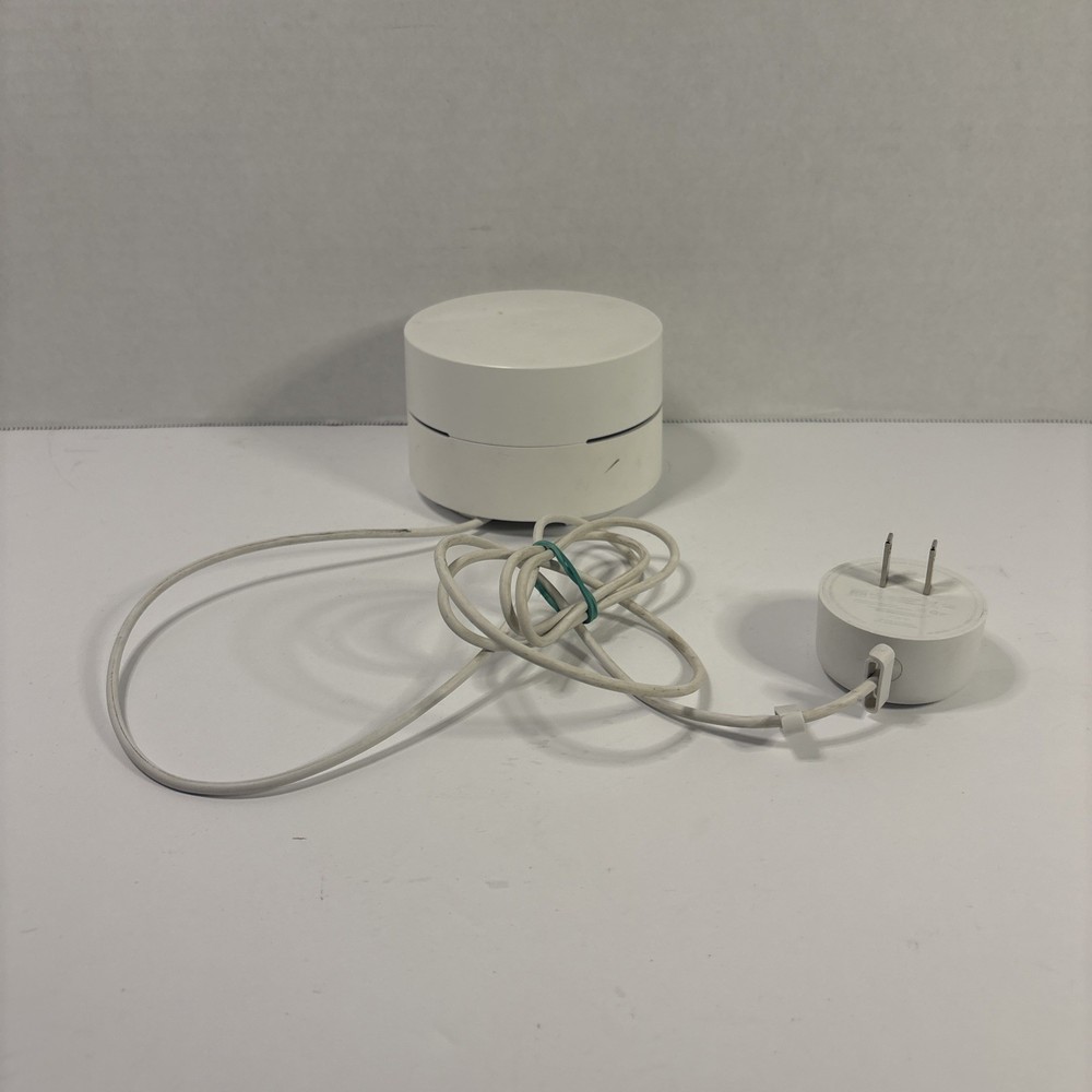 Google WiFi Mesh Router GJ2CQ Bundle – Router + Power Adapter