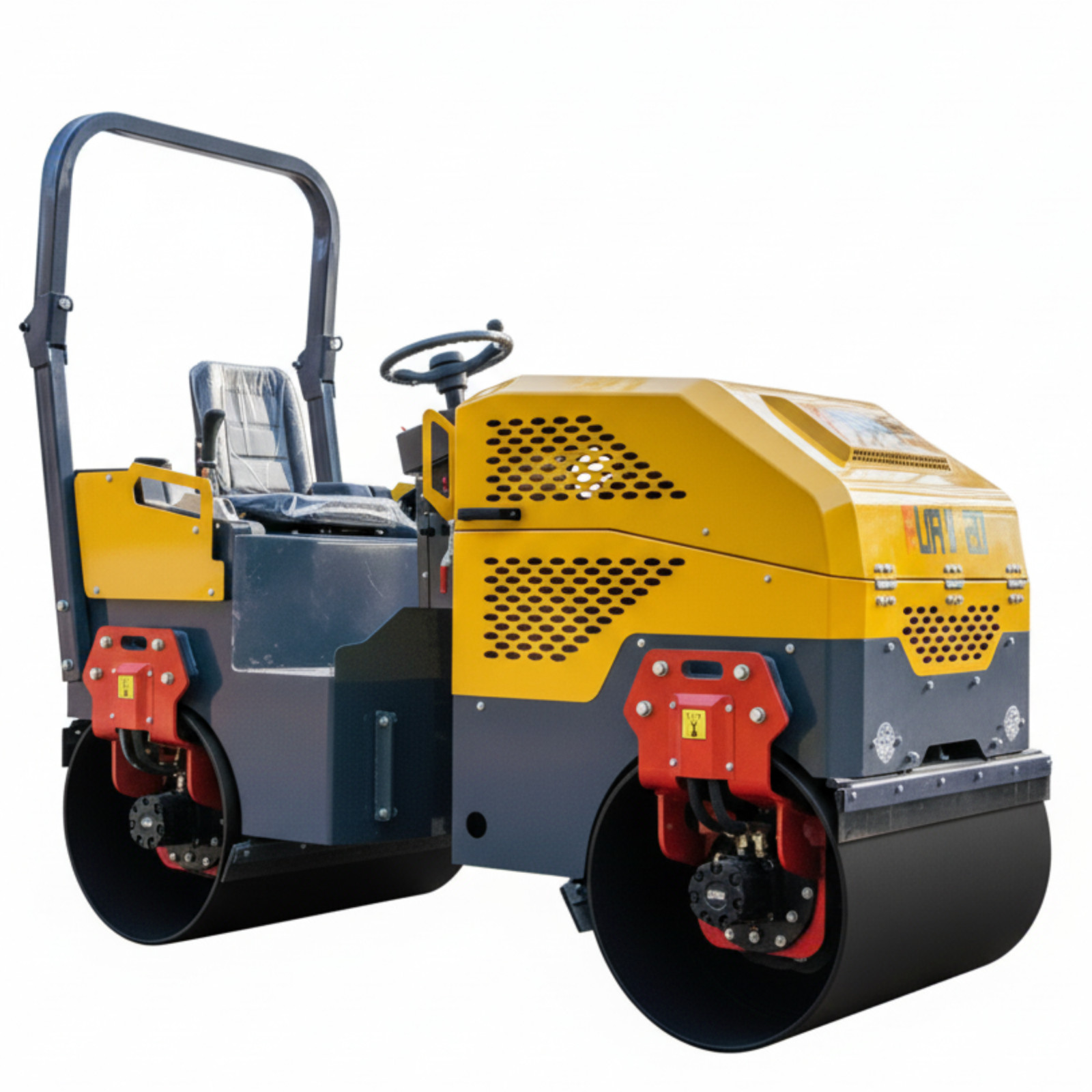 TYPHON FURY 20 Mini Road Roller 2Ton Hydraulic Oil Vibratory B&S 23hp USA engine