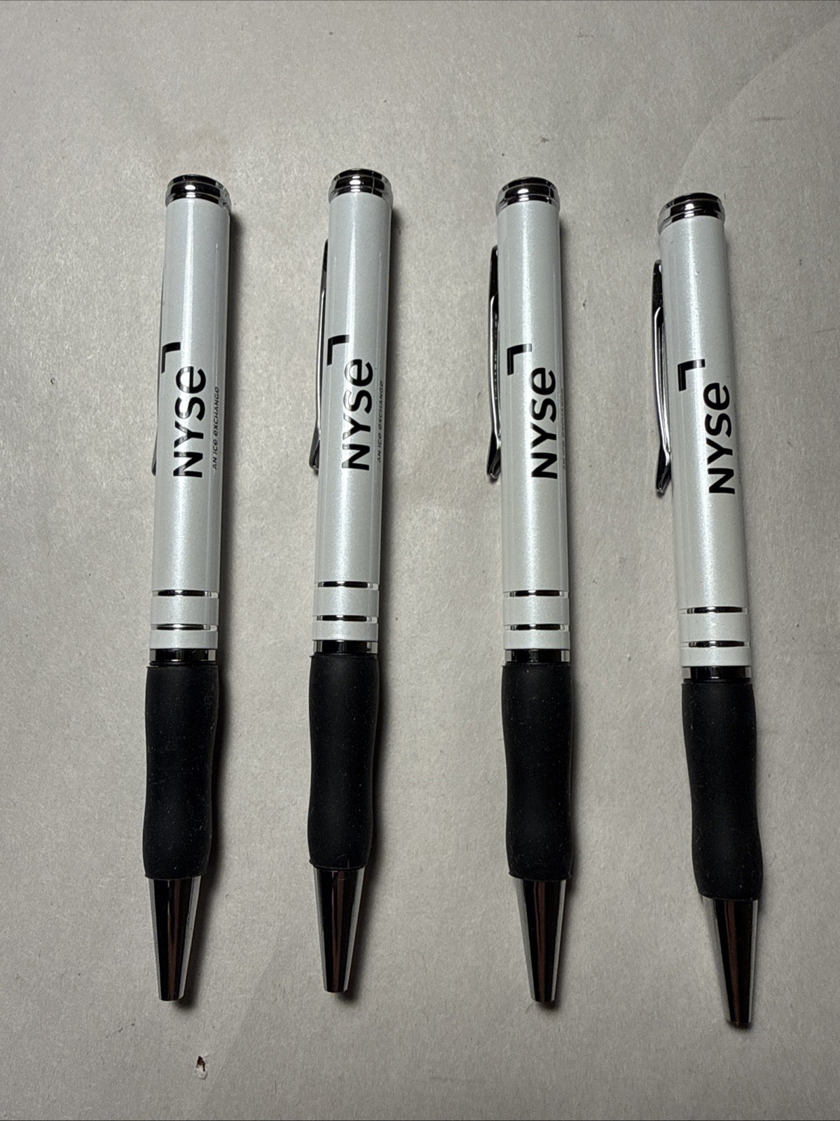 (4) NYSE New York Stock Exchange Logo Ballpoint Pens