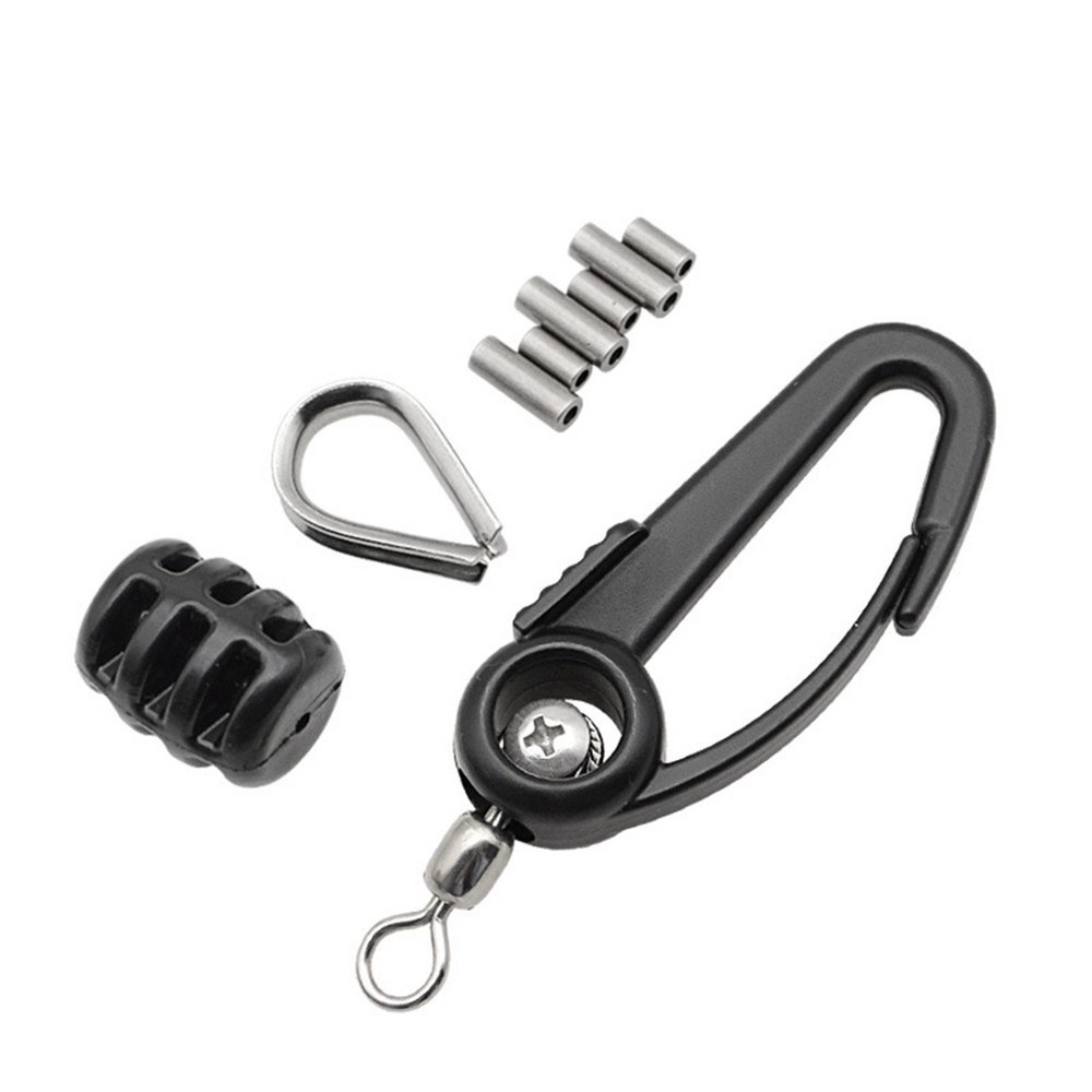 Downrigger Cable Terminator Kit Complete Set with Swivel Snaps Downrigger8445