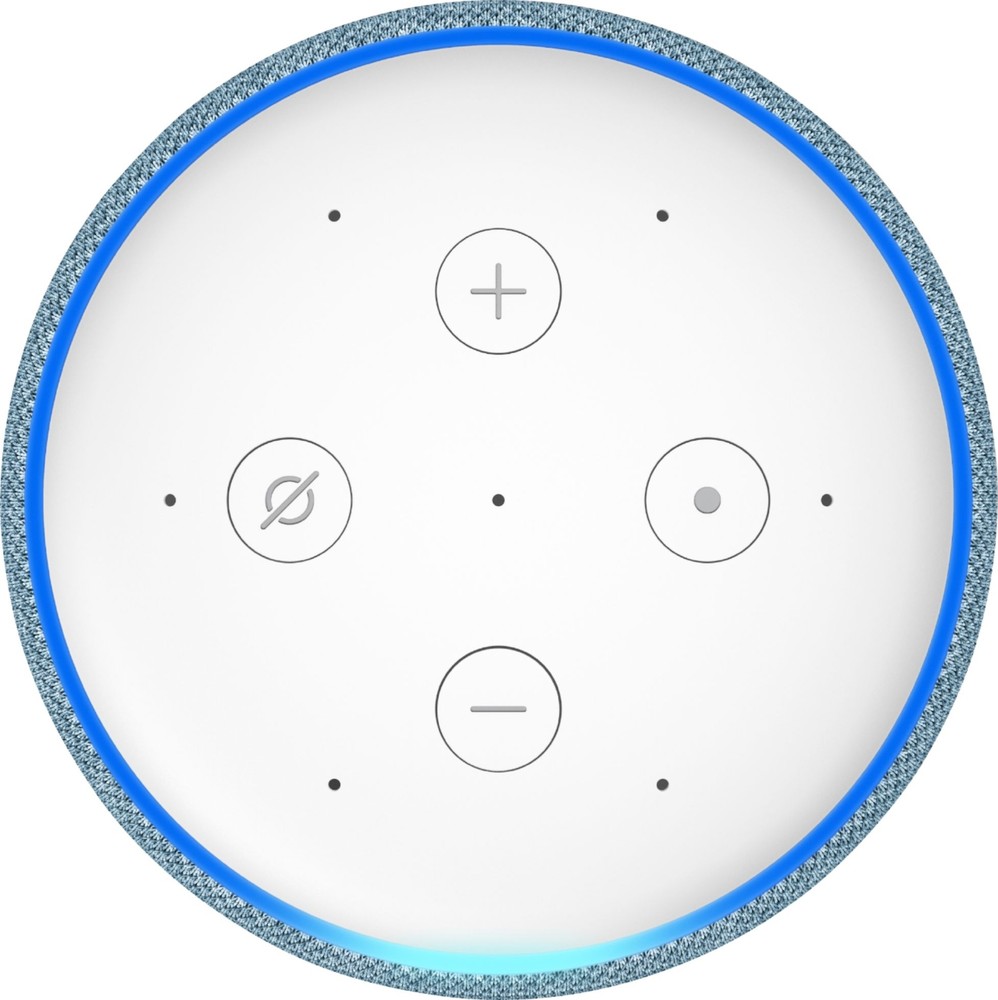 Amazon Echo 3rd Gen Smart Speaker with Alexa Bluetooth Model R9P2A5 Blue