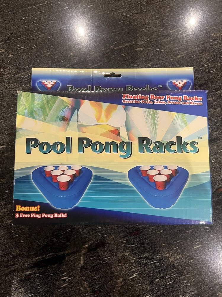 Pool Pong Racks and Balls Set