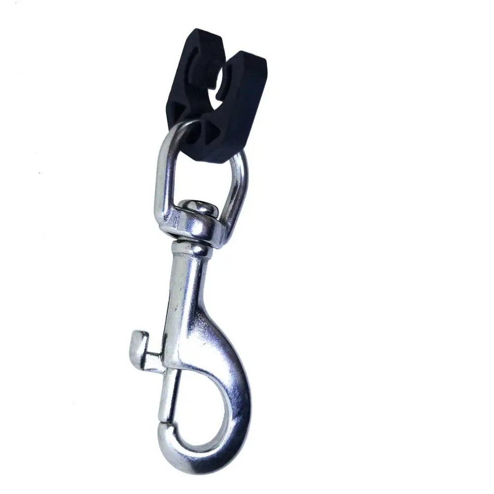 Diving Pipe Fixed Hook with Clip BCD Hose Holder Pressure Gage Fixed Hook
