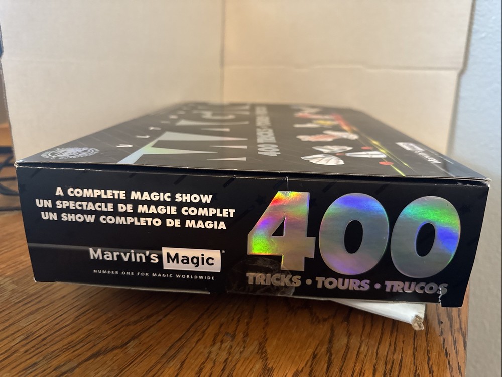 Marvin's Magic - Kids Magic Set - 400 Ultimate Magic Tricks Opened Box