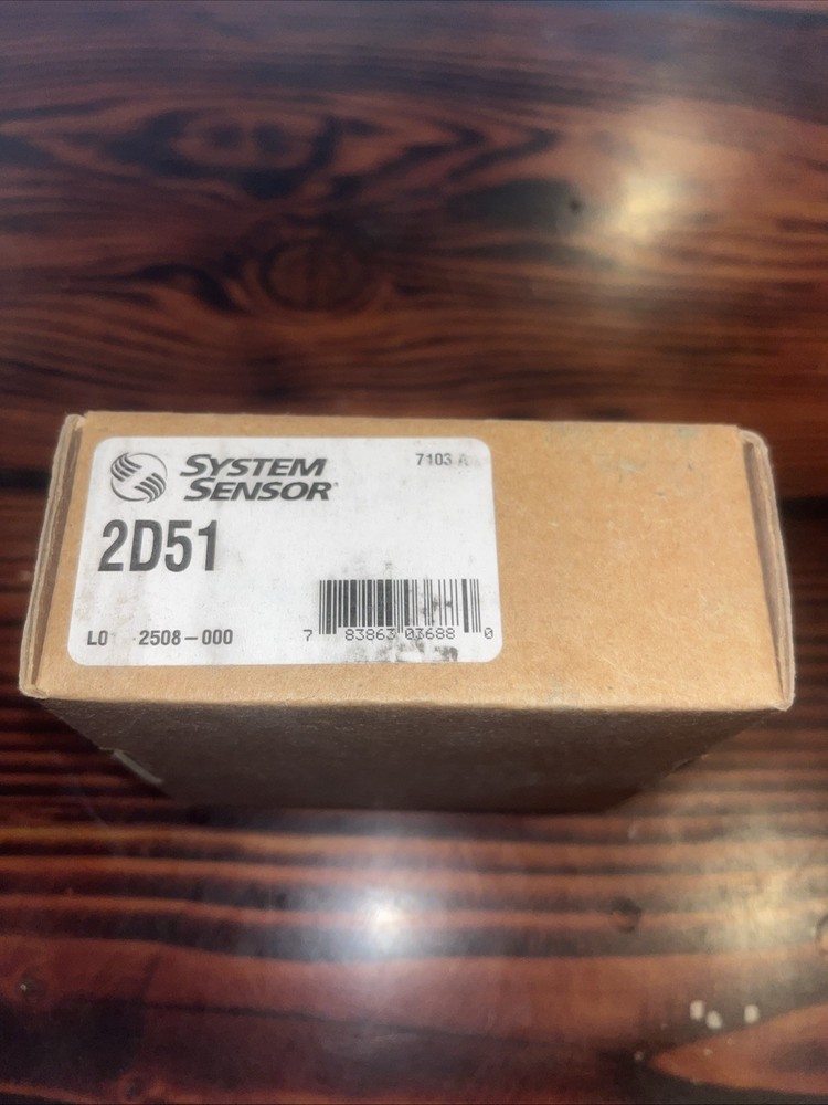 System Sensor 2D51 Photoelectric Smoke Detector Head
