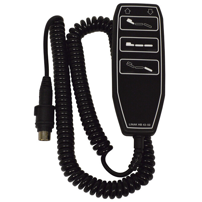 Linak Patient Bed Lift Hand Controller # HB 43-02 OR PART#999-0711-305SP