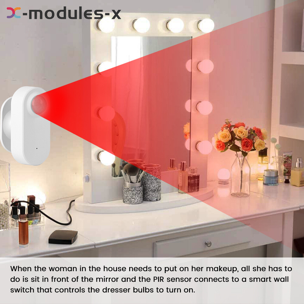 Tuya Zigbee Millimeter Radar Wave Human Presence Detect Sensor PIR Motion Sensor