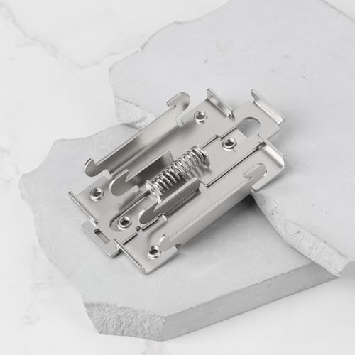 5pcs 35mm DIN Rail Mounting Clip for Single Phase Solid State Relay