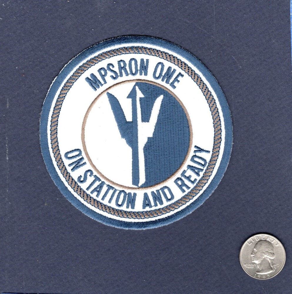 MPSRON-1 Maritime Prepositioning Ship Squadron 1 US Navy Patch