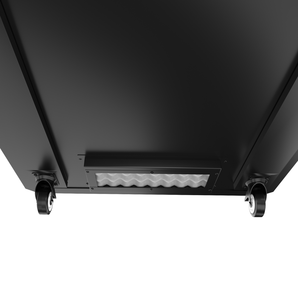 15U Sound proof Server Rack Cabinet Data Network - Cooling System - LCD Screen
