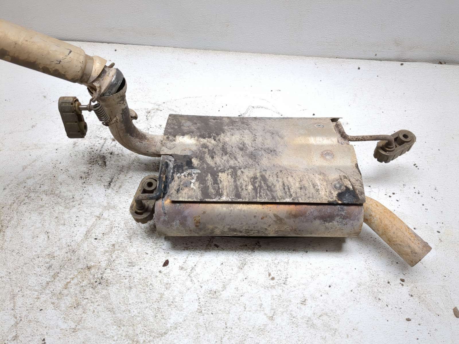 17-19 Polaris RZR 570 Full Exhaust Header Pipe Muffler