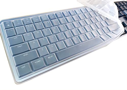 Silicone keyboard Skin Compatible for Logitech MX Mechanical Wireless Clear