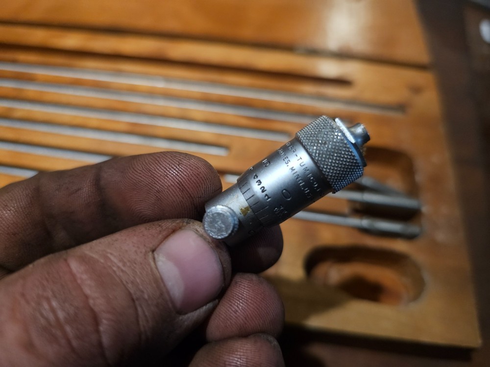 Scherr Tumico Mechanical Inside Micrometer Caliper .0001 Increments