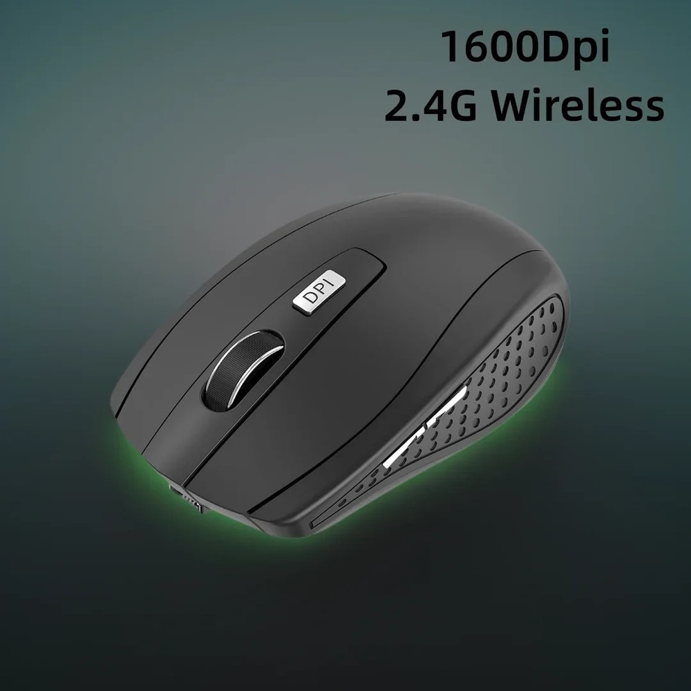 Portable Wireless Mouse 2.4G 1600DPI Comforts Mouse Mobile Optical Office Mous