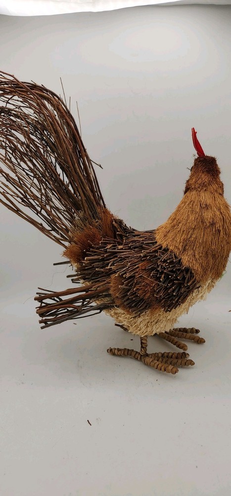 Straw Rooster