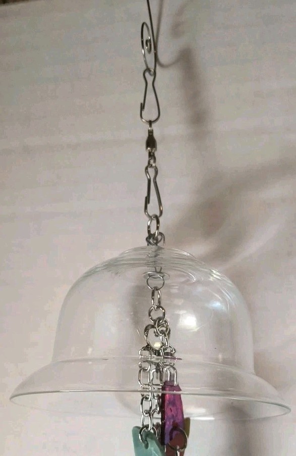 Whimsical Handcrafted Glass Wind Chimes
