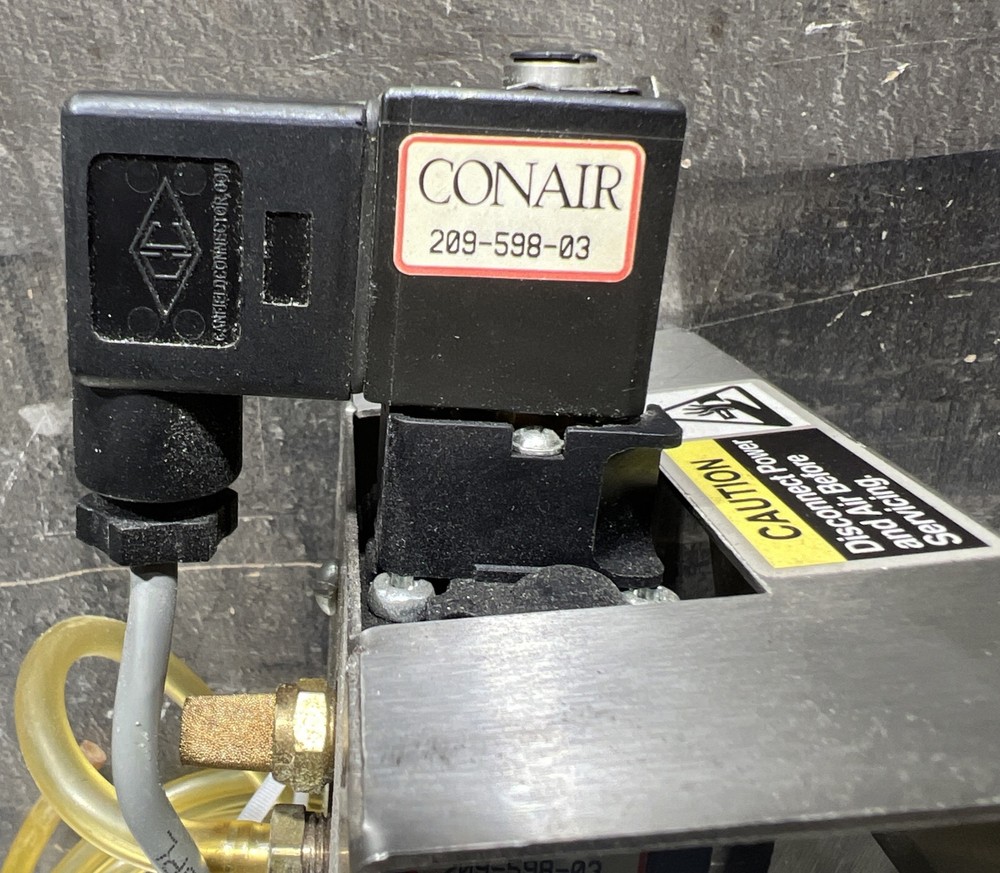 CONAIR material Hopper Isolate Receiver Model CV: Used Surplus. Item ID 1