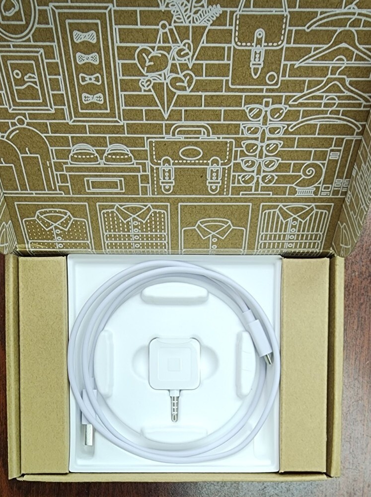 Square Reader Magstripe Reader & Micro USB Cable only NEW