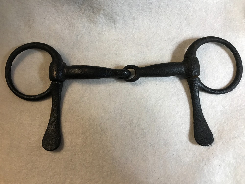 Vintage 1950s Era Solid Cheek Horse Bit