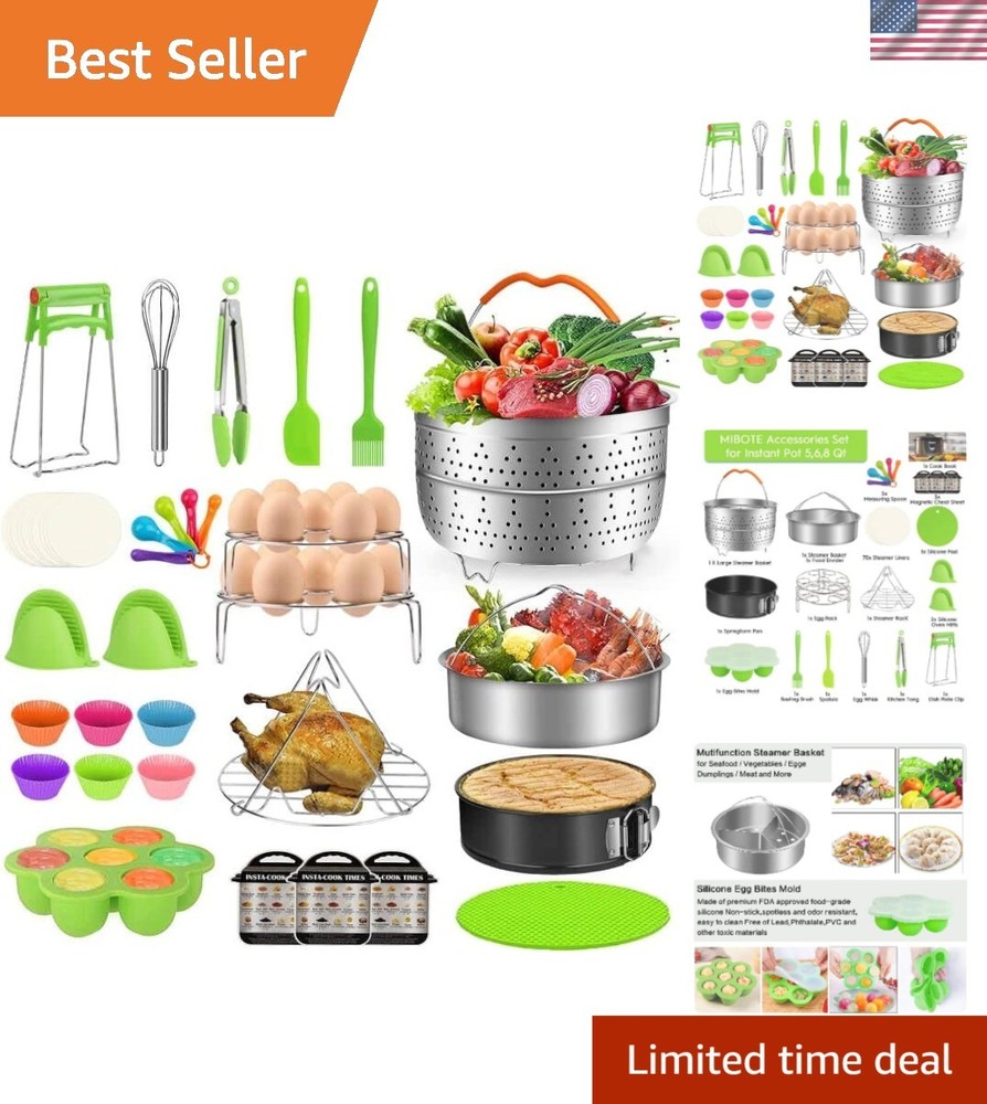 Gift-Worthy 98-Piece Instant Pot Accessory Set: Elevate Your Culinary Experience