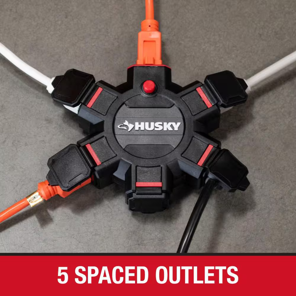 5-Outlet Extension Cord Adapter