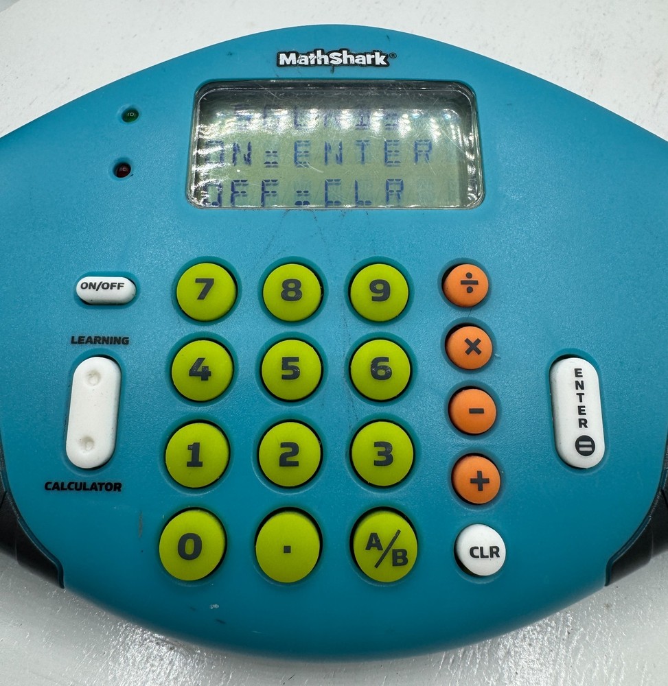 Math Shark Mathematic Educational Skill Builder Game Insights Blue EL-8490