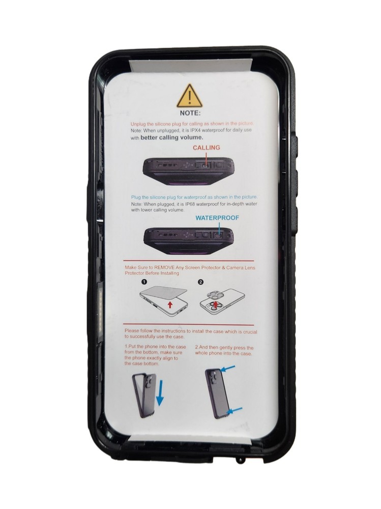 Waterproof Case for iPhone 17 iPhone 16 Shockproof Built in Screen Protector