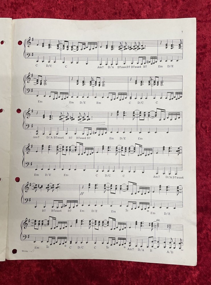Music | John Miles. Music Sheet MC10