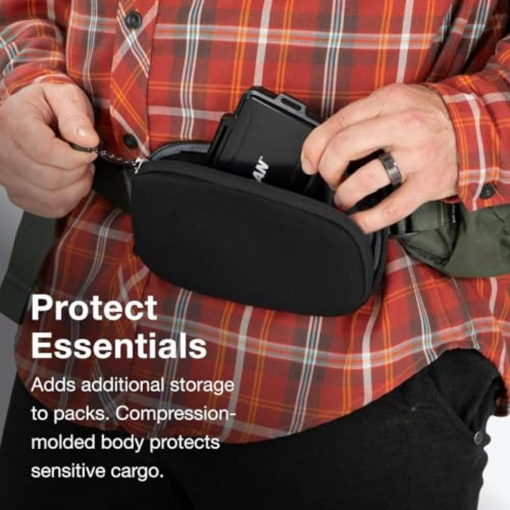 Padded Pack Pocket, Black