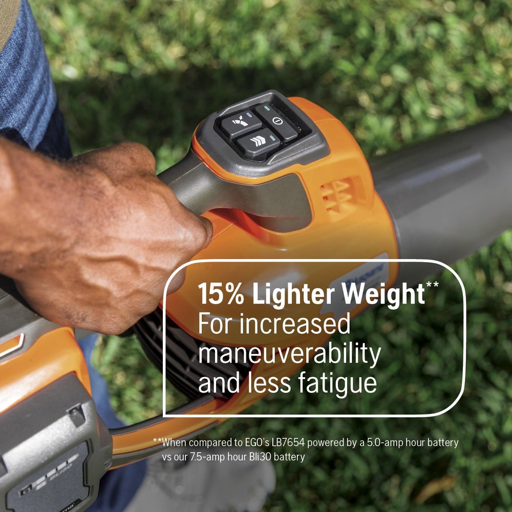Husqvarna Leaf Blaster 350iB Battery Powered Cordless Leaf Blower, 200-MPH