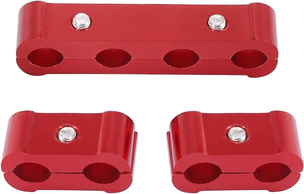 Red Engine Spark Plug Wire Separator Divider 8mm 9mm 10mm Spark Plug Wire Holder