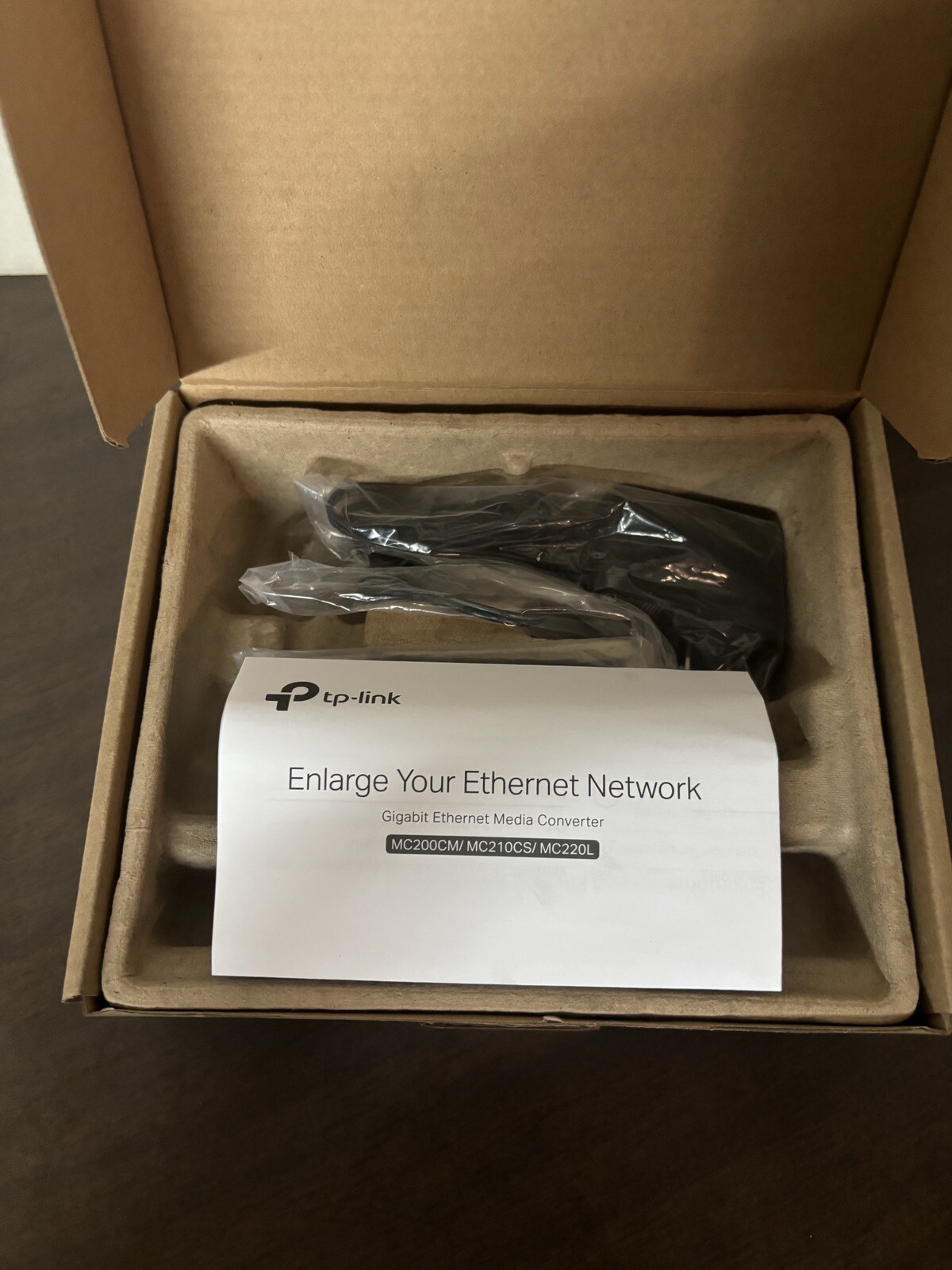 TP-Link MC220L Gigabit Ethernet SFP Media Converter