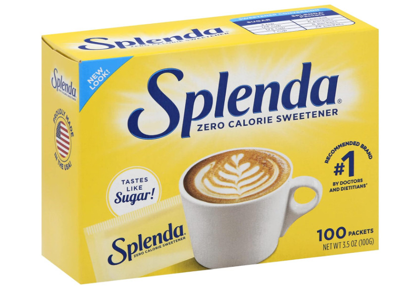 SPLENDA Zero Calorie Sweetener, 100 Count Packets
