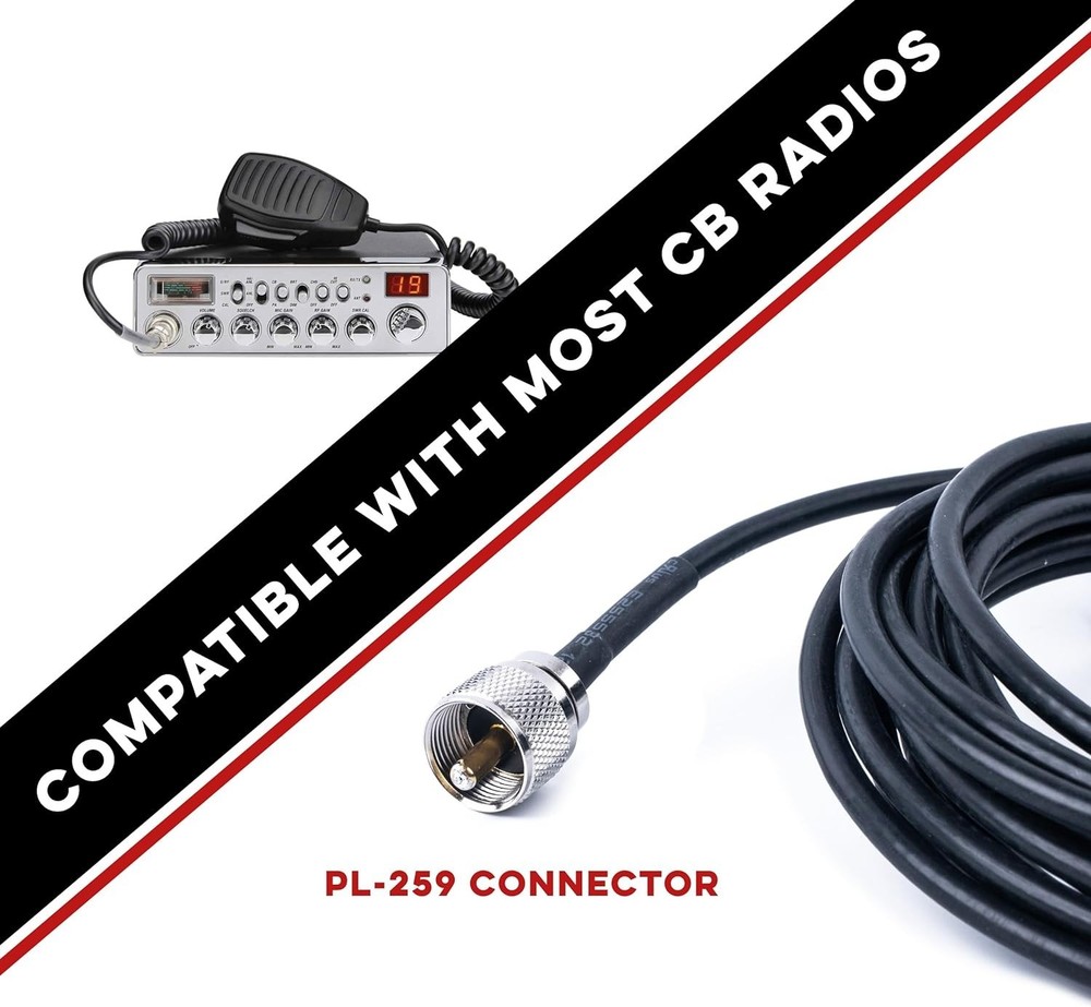 Nagoya CB-72 28" CB Antenna Kit - Universal Coverage
