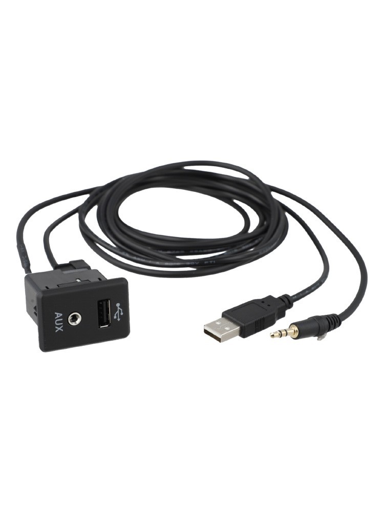 280234BA0B AUX Socket + USB Cable for Nissan Frontier Rogue and Altima Models