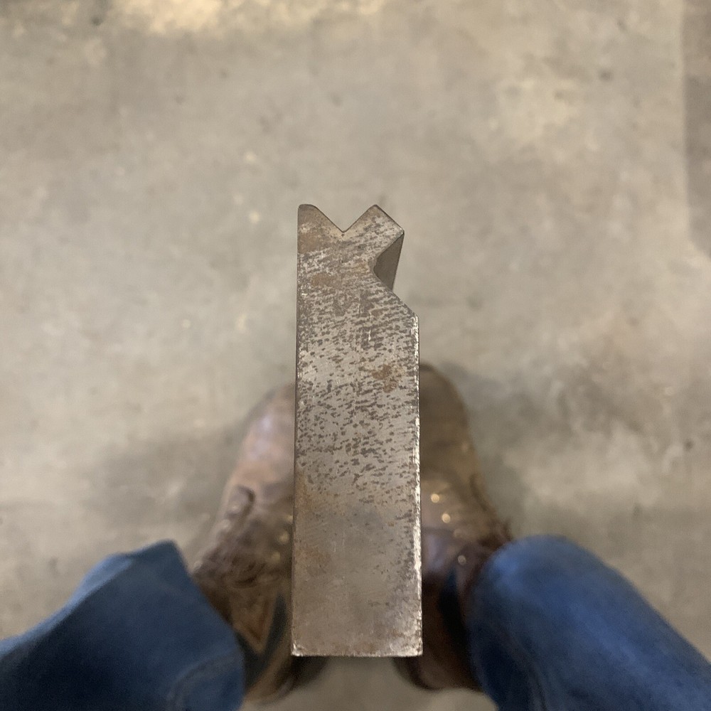 28.5” Press Brake V Bottom Die
