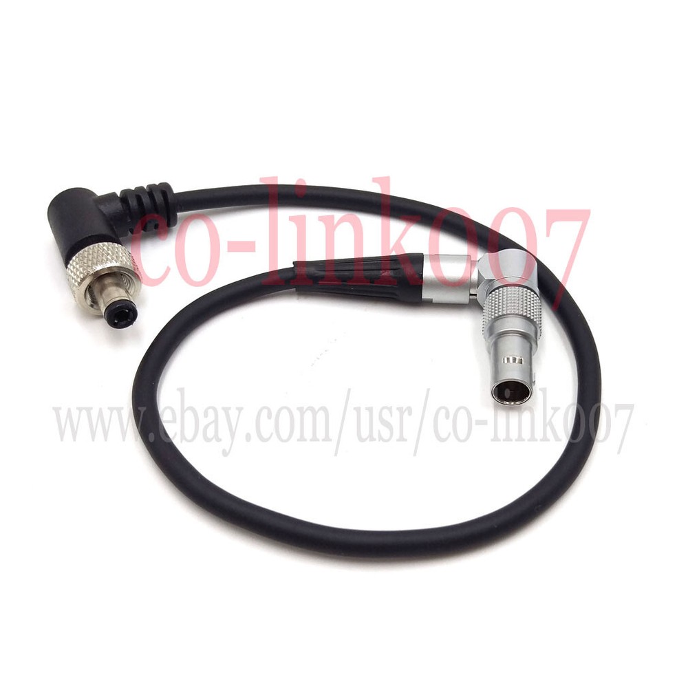 Rotatable 2pin Output to DC2.5 with lock Power Cabale for Vaxis Atomos PIX-E5/E7