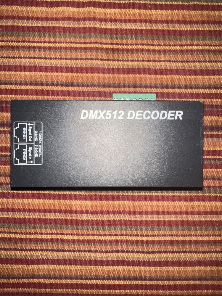 DMX 512 Digital Display Decoder Dimming Driver DMX512 Controller for LED RGBW