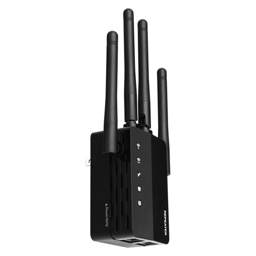 1 x WiFi Extender Signal Coverage Booster Compatible For Linux Easy To Setup