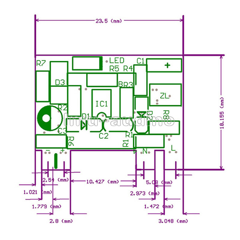 Isolation Switching Power Supply Module AC Step Down Module 220 to 5V