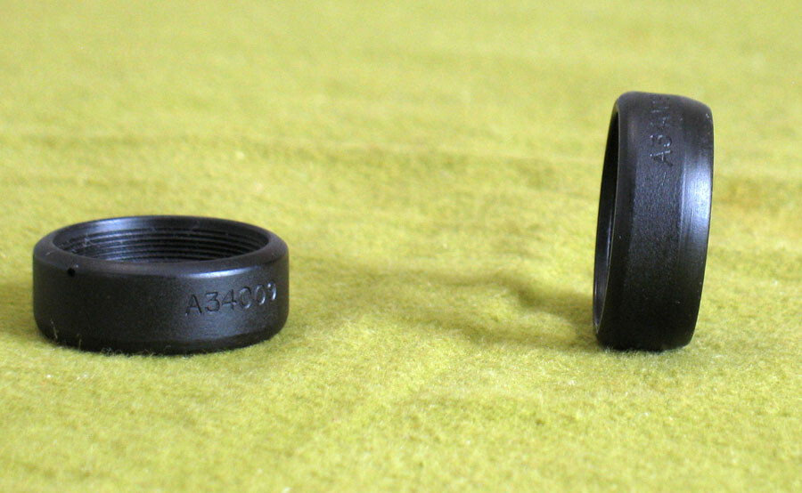 WWII Eye Guards (2) for Battery Commander's Telescope M1915A1 P/N A34009 NOS